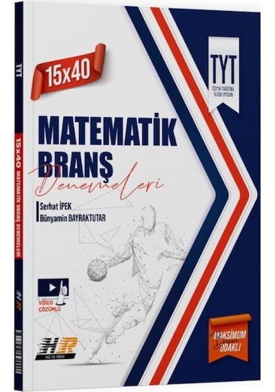 Hız Ve Renk Yayınları Tyt Matematik 15 X 40 Denemeleri