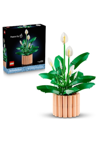 LEGO® Botanicals Barış Çiçeği 11504 - Yetiskinler için 6 Baris Çiçegi Içeren Koleksiyonluk Dekoratif Model Yapim Seti (474 Parça)