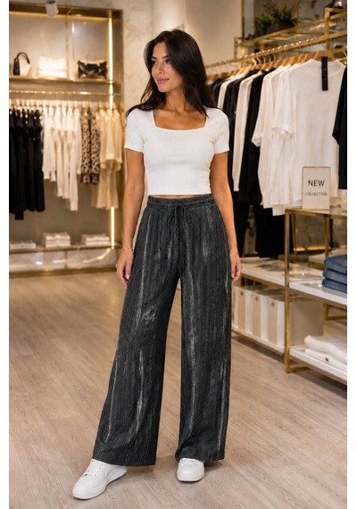 Eren Style Organic Pamuklu Kumaş Rahat Konforlu Spor Pantolon 95 Cm - 38-52 Antrasit