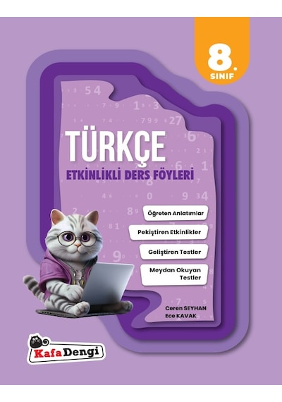 Kafadengi 2025 8. Sınıf Türkçe Etkinlikli Ders Föyleri