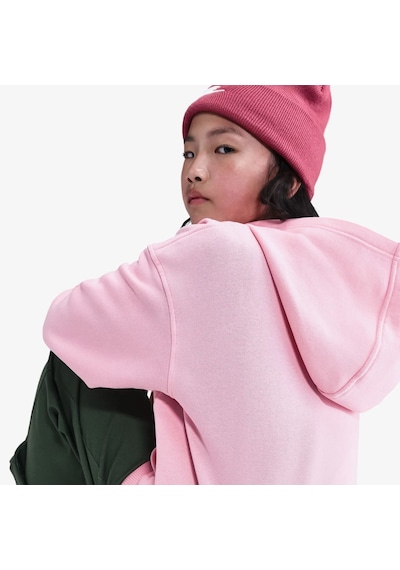 Nike Nıke Fd2931-690 Club Fleece Genç Çocuk Pembe Kapüşonlu Sweat