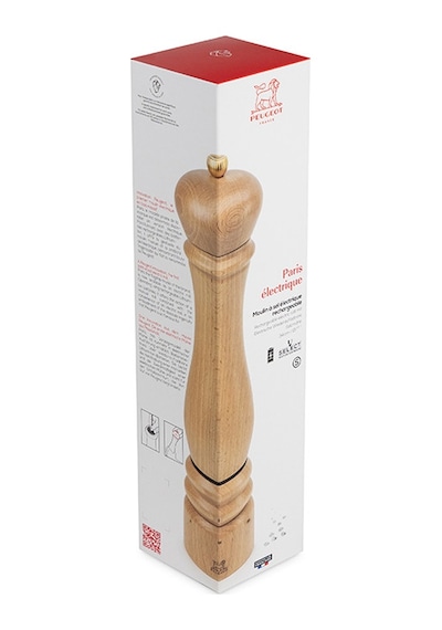 Peugeot Paris Natural Elektrikli Tuz Değirmeni 34 CM