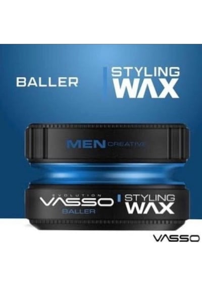 Vasso Baller Yağlanma Yapmayan Parlak Görünüm Veren Neme Karşı Dayanıklı Wax 150 ML