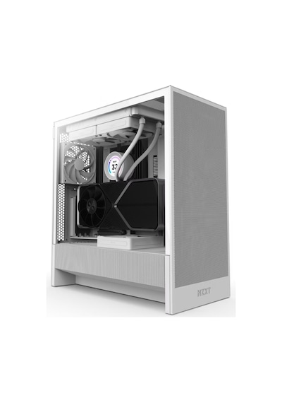 Nzxt H Series H5 Flow Cc-h52fw-01 Beyaz Kasa + C750 Pa-7b2bb-eu Akak0nzx0056