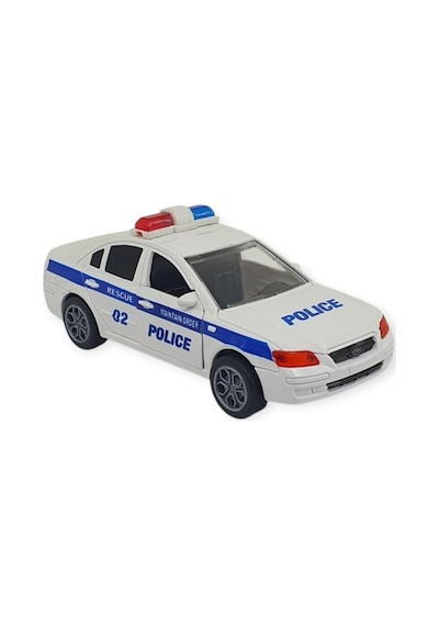 Sesli Işıklı Çek Bırak Polis Arabası - Yy2020-17p Çok Renkli
