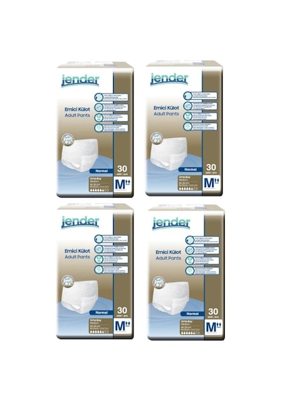 Jender Emici Külot Bez M 120 Adet