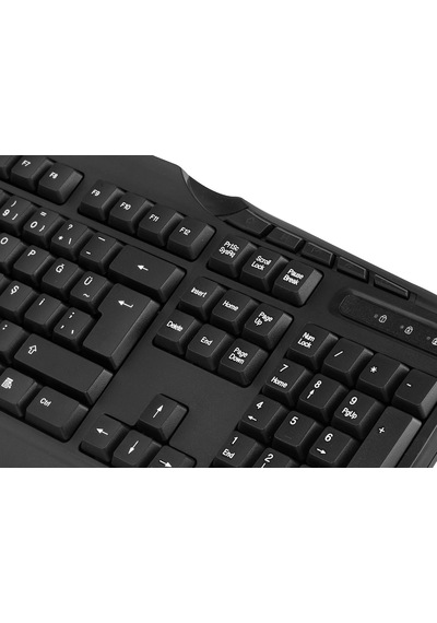 Kb-250u, Multimedia Q Klavye, Türkçe, Siyah