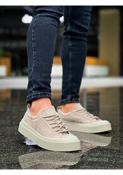 Ba500 Boa Özel Termo Taban Krem Casual Erkek Ayakkabı 001