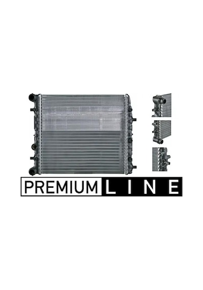 Vw Polo 5 Motor Radyatoru 1.0 2014-2017 Chyb Mahle Cr454000p