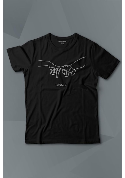 Kendim Seçtim İddia Sevgili Minimal Baskılı Tişört Çocuk T-shirt 001