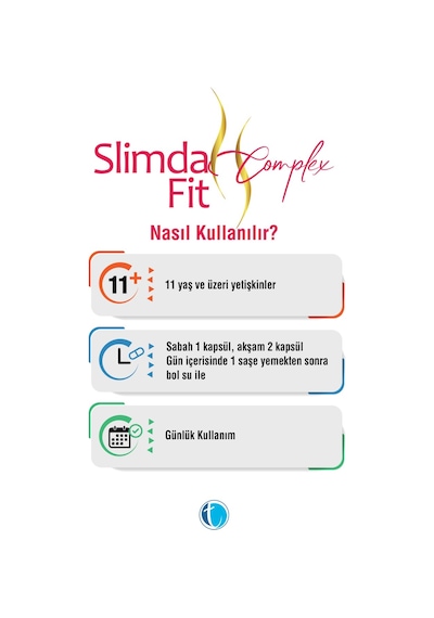 Slimda Complex Fit Takviye Edici Gıda 60 Kapsül