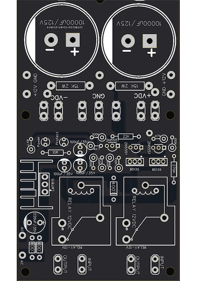 Amfiler Için Psu Power Supply Soft Start Devresi