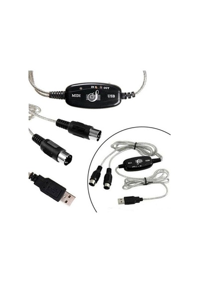 Usb-Midi Kablo Usb Midi Bağlantı Kablosu