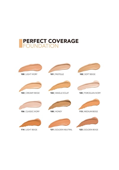 Perfect Coverage Yüksek Pigmentli & Yarı Parlak Bitişli Spf15 Fondöten Belirtilmemiş 17594018
