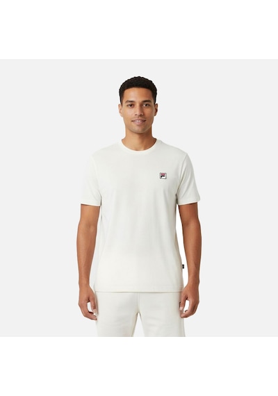 Ekru Fila Erkek T-shirt Biella Short Sleeve Fam1103.10010 Ekru