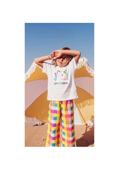 Poala Kids Unicorn Renkli Takım Çok Renkli