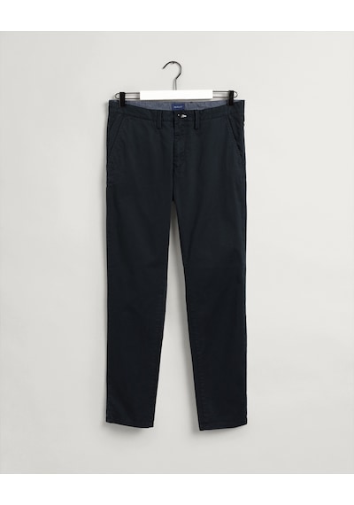 Gant Hallden Erkek Siyah Slim Fit Pantolon DÜZ 1500038.5 Siyah