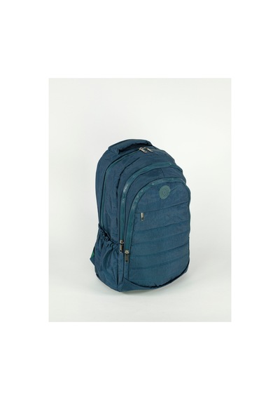 Çok Bölmeli Günlük Sırt Çantası Kız Erkek Okul Çantası Su Geçirmez Büyük Boy Petrol Yeşil Petrol Yeşil