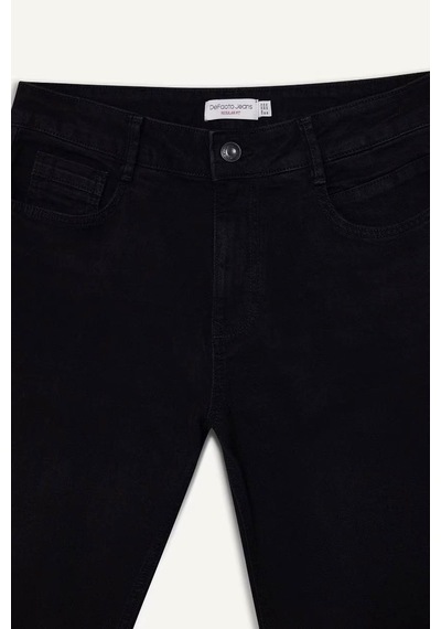 Defacto Sergio Regular Fit Siyah Erkek Jean Pantolon W6868az/nm40