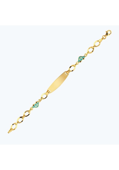 Altınbaş 22 Ayar Altın Çocuk Araba Künye Bjrbl0028-25925 Renkli