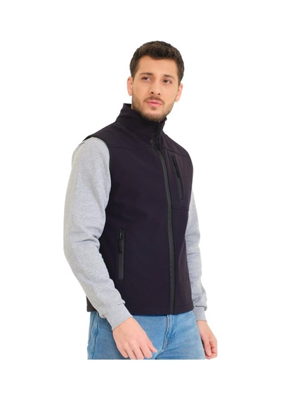 Şensel 118E2245 Softshell Yelek Rüzgar Geçirmez Lacivert