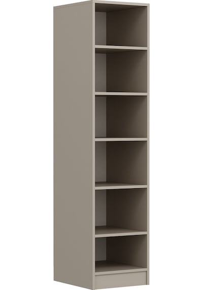 Minar Kale 1 Kapaklı Dolap İlkbahar Mebran 190cm - Kumtaşı/kumtaşı - Raflı Kumtaşı