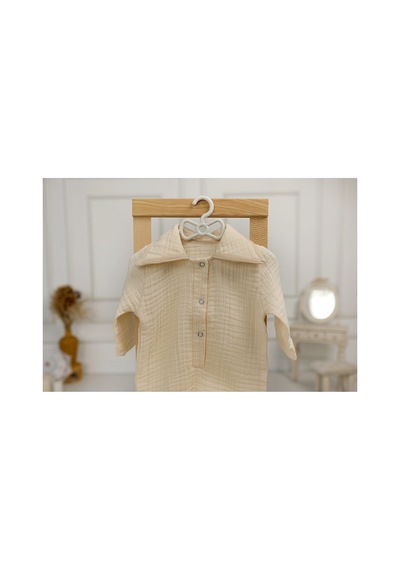 Tlyhometextiles Krem Müslin Hastane Çıkışı Seti Battaniye, 2 Li Takım, Şapka Ve Eldiven 0 3 Ay Ekru