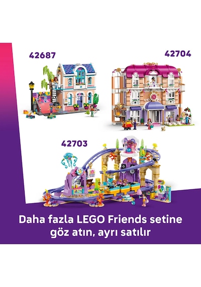LEGO® Friends Şirin Sonbahar Orman Kulübesi 42705 - 9 Yaş ve Üzeri Çocuklar için Mini Bebek İçeren Oyuncak Yapım Seti (1229 Parça)
