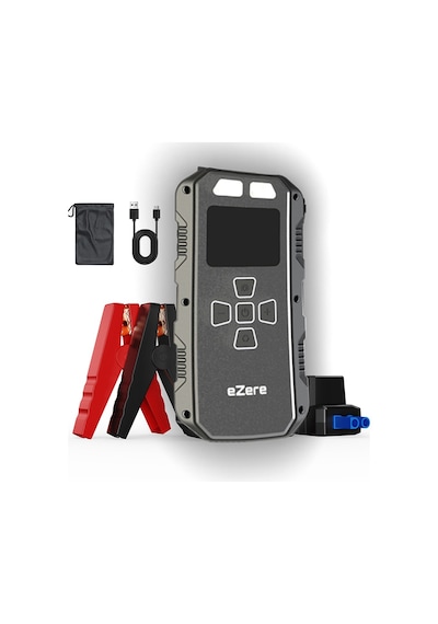 Ezere 4 İn1 8000mah Lastik Sisirme Pompası Ve Starter Akü Takviye Seti