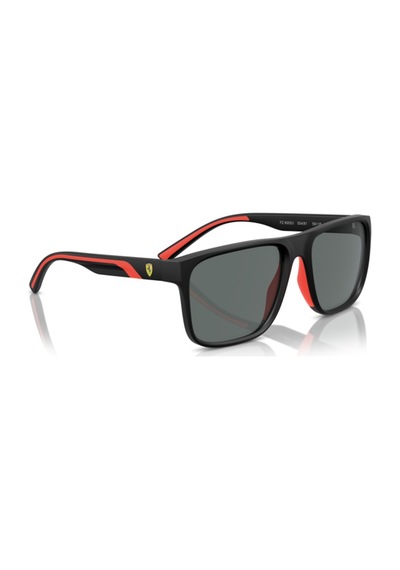 Ferrarı Scuderia Fz6002u 504/81 59-18-145 Erkek Güneş Gözlüğü Siyah