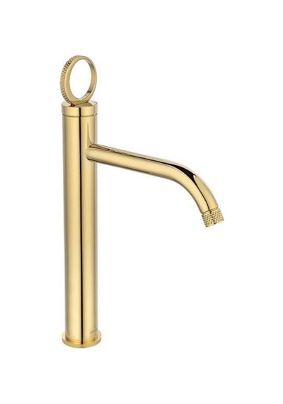 Yüksek Lavabo Bataryası Altın Fk-4022 Altın