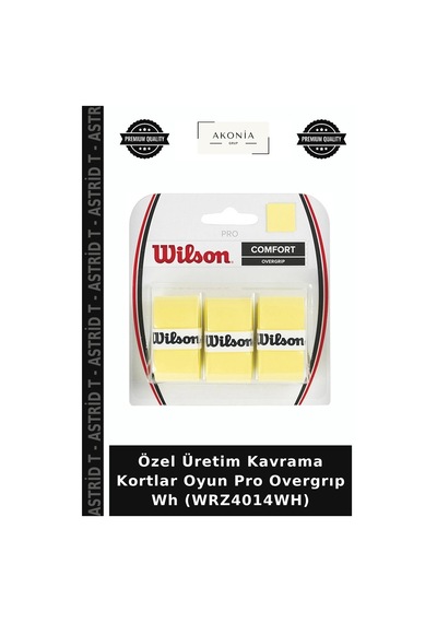 Özel Üretim Kavrama Kortlar Oyun Pro Overgrıp Wh Wrz4014wh Beyaz