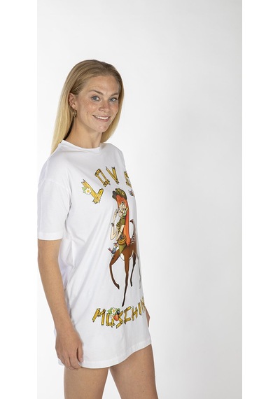 Moschino MOSCHINO Kadın Elbise M75C2368 Beyaz