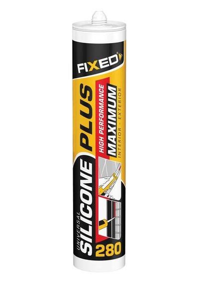 Sgs Fıxed F-280 Genel Amaçlı Siyah Silikon 280 Gr