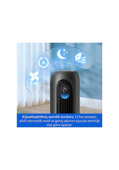Philips 7000 Serisi CX7550/01 40 W Kule Tipi Vantilatör