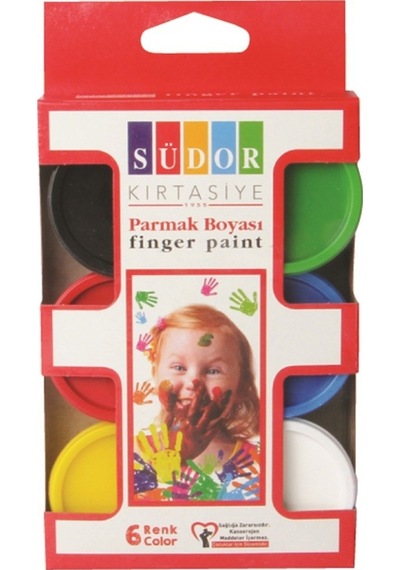 Südor Parmak Boyası Su Bazlı 30 ML 6 Renk  822