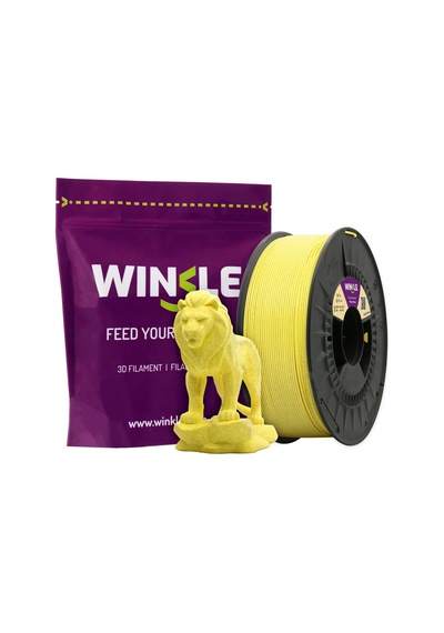 Winkle Pla Hd Texture Mermer 1.75mm 1 Kg - Sarı Mermer