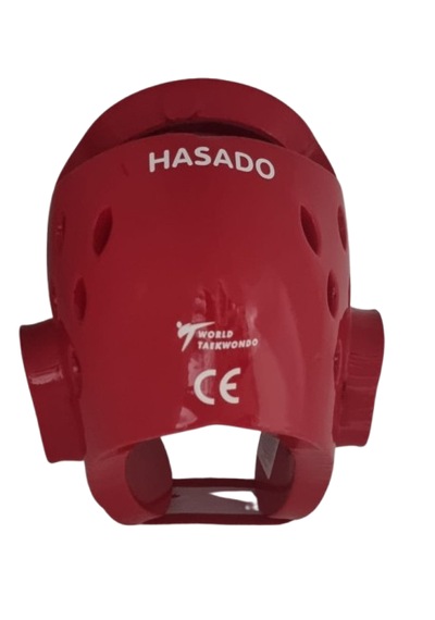 Haşado Wt Onaylı Taekwondo Açık Kask Kırmızı