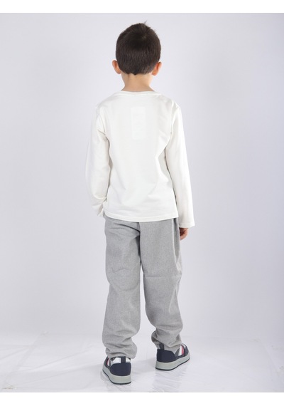 Xo Kids Erkek Çocuk 3lü Alt Üst Takım 6-9 Yaş 13216 Gri