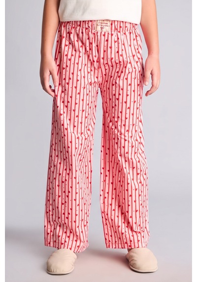 Defacto Baskılı Ve Çizgili Regular Fit 2li Pijama Takımı Kız Çocuk H5510a826wner103 Ekru-er103