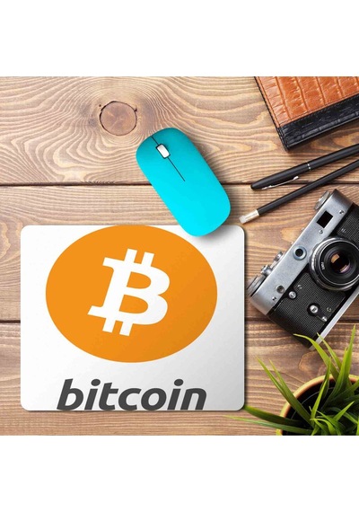 Bitcoin 3 Baskılı Mouse Pad Mousepad.jpg