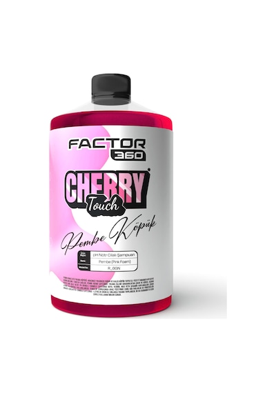 Cherry Touch Pembe Renkli Oto Yıkama Köpüğü Oto Şampuan 1 L