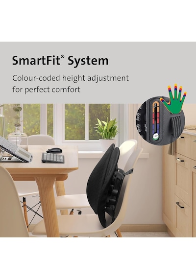 Smartfit Conform Sirt Yastigi, Kronik Sirt Agrilari İçin Ergonomik Ve Yüksekligi Ayarlanabilir Bel Omuru Destegi, Araba Ve Çalisma Masasi Sandalyesi İçin İdeal, K60412ww Çok Renkli Smartfit Conform Sirt Yastigi, Kronik Sirt Agrilari İçin Ergonomik Ve Yüksekligi Ayarlanabilir Bel Omuru Destegi, Araba Ve Çalisma Masasi Sandalyesi İçin İdeal, K60412ww Çok Renkli