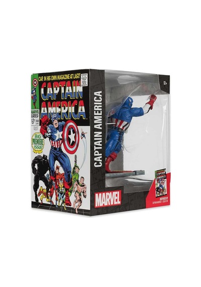 Mcfarlane Toys Marvel Collection Pvc Statue 110 Captain America