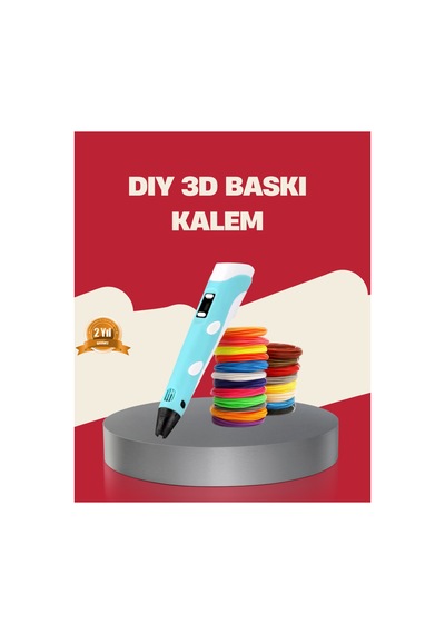 8753tknd Çocuklar İçin Güvenli 3d Yazıcı Kalem 893hmng Çok Renkli