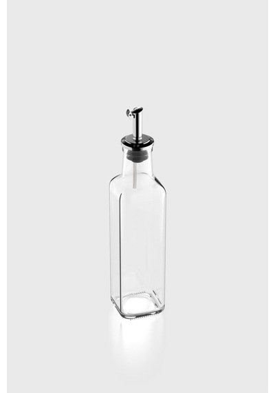 Renga Voca 250 Ml Metal Kapaklı Tıpalı Cam Yağlık 151006 Gümüş