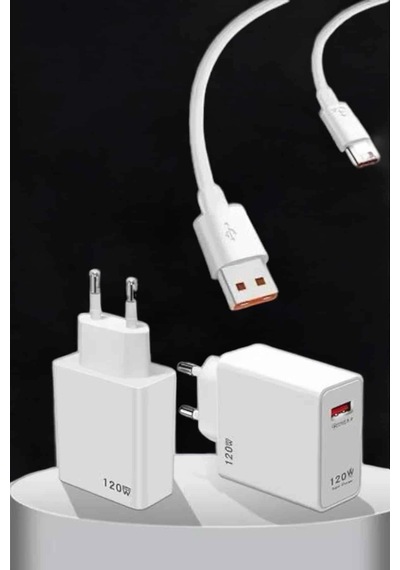 Mey İthalat Type-c 120w Şarj Aleti Hızlı Şarj Turbo Renkli