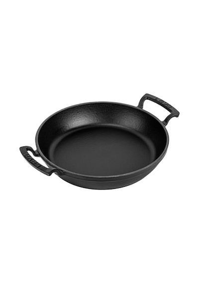 Lava Döküm Yuvarlak Sahan Döküm Demir Yekpare Çift Kulplu Çap(Ø)24cm.