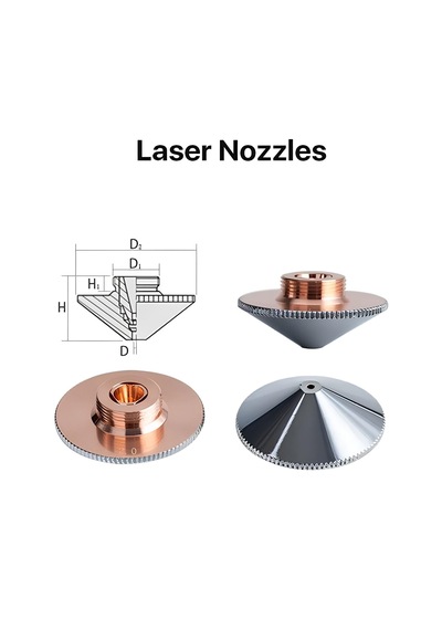 Detarc Lazer Kesim Nozulu Double D32 4,0mm 10'lu Paket