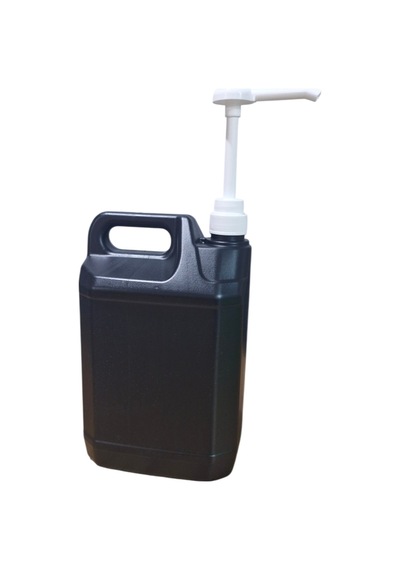 5 Litre Pompalı Bidon/sabunluk Siyah Siyah